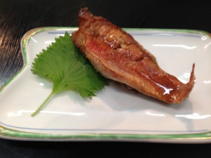 1月20日赤魚の煮付け