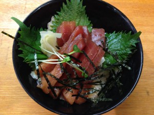 0128中トロ漬丼